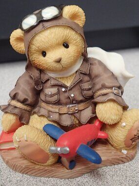 Lance "Come Fly With Me" 1998 National Event Figurine Cherished Teddies